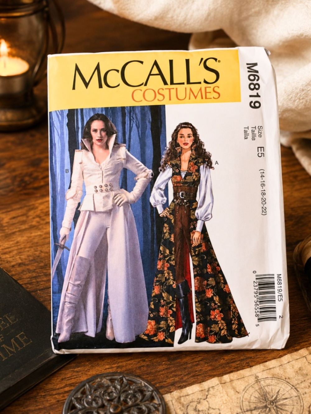 NEW McCalls M6819 Wheel of Time Wizard Costume Sewing Pattern Sixe 14-22UNOPENED